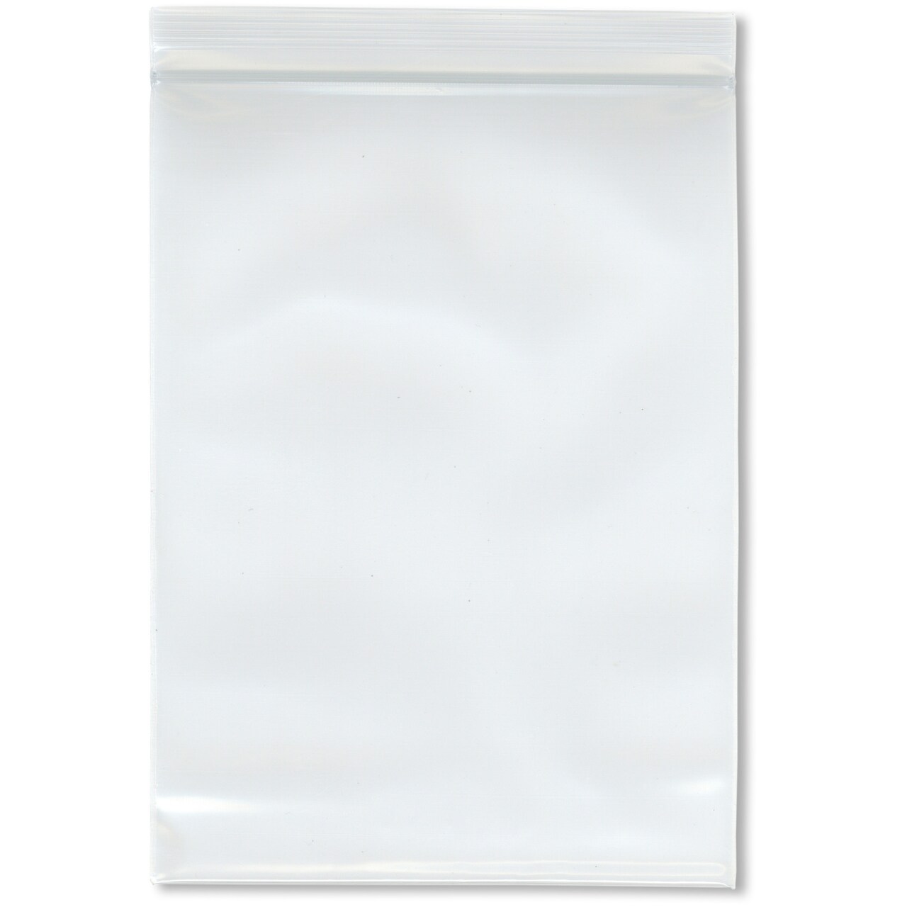 Plymor 6" x 8" (Pack of 100), 8 Mil Extra Thick Heavy Duty Zipper Reclosable Plastic Bags